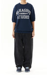 COLLEGE LOGO HALF KNIT