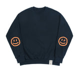 [UNISEX] Elbow Spray Dot Smile Sweatshirt