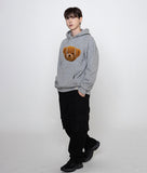 Big OF Bear Embroidery Hoodie