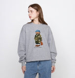 Blue Beanie Dog Perito Sweatshirt