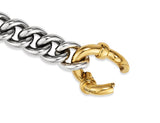 Erite23 SV(C) Surgical Chain Black Bracelet M