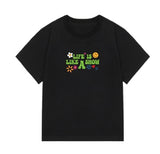 Life Logo Multi Smile Slim Short Sleeve Tee