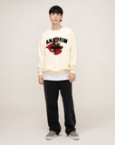 Leopard Hero Smile Sweatshirt