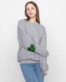 Elbow Leaf Smile Heart Sweatshirt