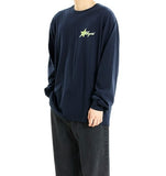 STAR LOGO LS TEE [NAVY]