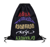 23SS Total Logo Drawstring Bag