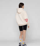 Elbow Spray Heart Smile Hoodie