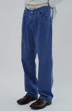 B Purple Denim Pants