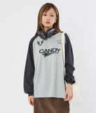 Raucohouse(ラウコハウス) - Candy printing sporty over long sleeve