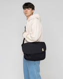 Duck Face Embroidered Crossbody Messenger Bag