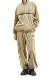 VELOUR TRACK PANT [BEIGE]