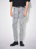 TURN OVER DENIM PANTS