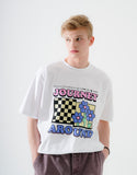 Moon Around Short Sleeve T-shirt