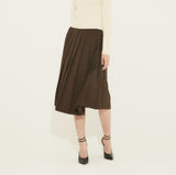 Long pleats skirt 001