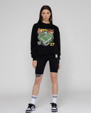 [UNISEX] Green Racing Smile Sweatshirt