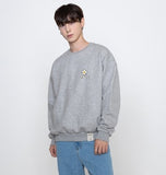 Flower Board Smile Sweatshirt