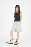 River button-up ribbed sleeveless