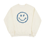 [UNISEX] Multi Flower Dot Smile Sweatshirt