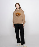 Big OF Bear Embroidery Hoodie