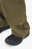 Over size stopper snap cargo pants