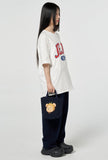 Mandarin Bear Mini Tote Bag