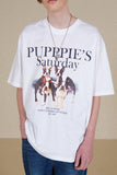 Puppy Club Saturday Half T-shirt