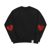 Elbow Heart Smile Beads Sweatshirt