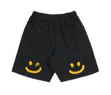 Back Drawing Smile Training Shorts