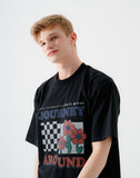 Moon Around Short Sleeve T-shirt