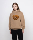 Big OF Bear Embroidery Hoodie