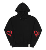 Elbow Spray Heart Smile Hoodie