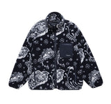 PAISLEY FLEECE JACKET