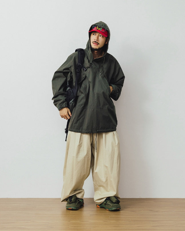 ANGLAN (アングラン) - Two-Tuck Vijo Balloon Pants – einz.jp