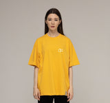 Small Double Drawing Smile Short Sleeve Tee