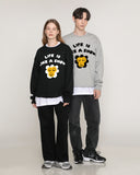 [UNISEX] Twin Flower Smile Sweatshirt