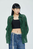 PUNCHING KNIT WESTERN SHIRT