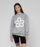 [UNISEX] Big Flower Smile Spray Sweatshirt