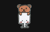 【MOGU MOGU X GRAVER】MOGU MOGU Bear Embroidery 2Way Eco Bag