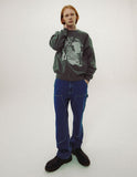 DOUBLE KNEE DENIM PANT