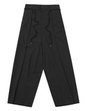 23SS One Tuck Oversized Stripe Trousers