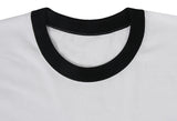 SUPER Heart Smile Ringer Short Sleeve Tee