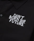 Slogan Coach Jacket