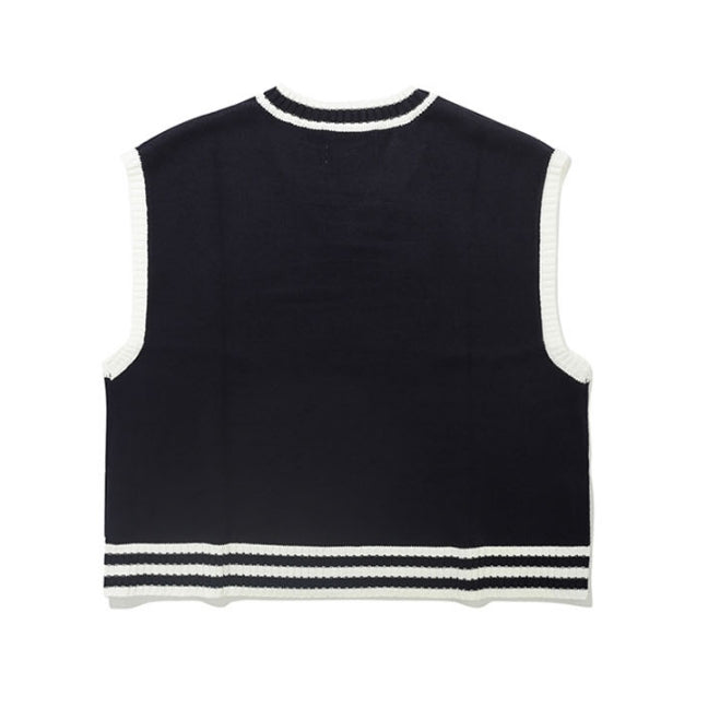 SIDE BUTTON WIDE VEST