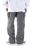 DOUBLE LINE ZIPPER PANTS
