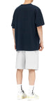 VARSITY LOGO SWEAT SHORT