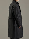 TURTLE NECK BELTED LONG DOWN COAT