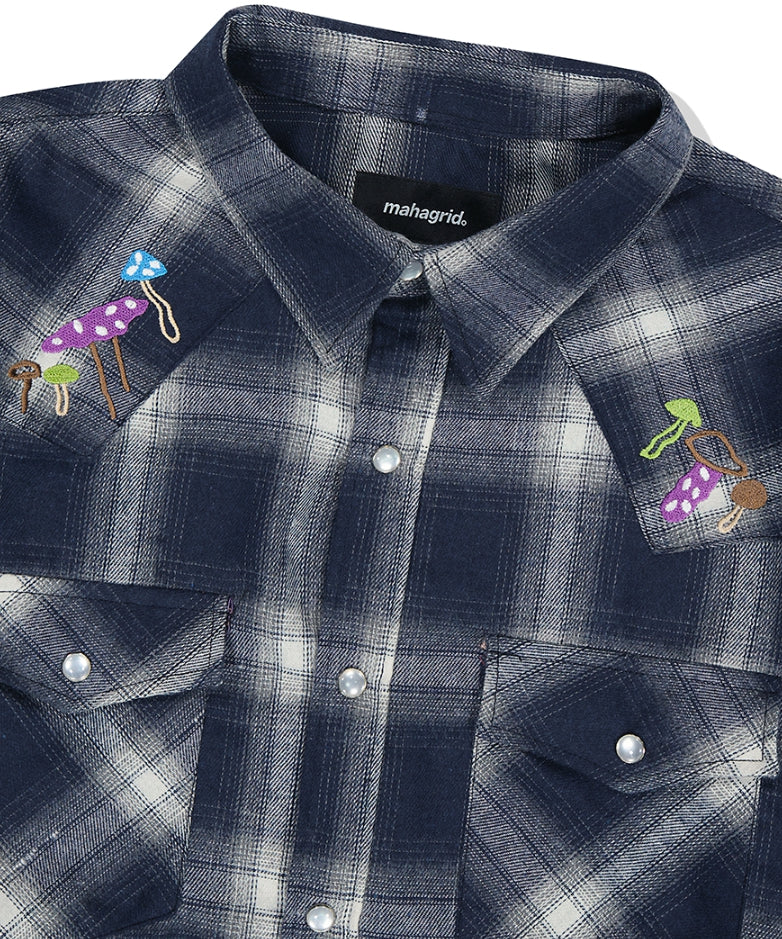 mahagrid(マハグリッド) - MUSHROOM WESTERN SHIRT – einz.jp