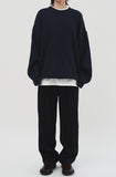 Layered Heavy Round Knit