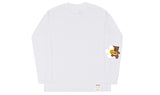 Elbow Flower Bear Smile Long Sleeve T-shirt