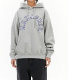 ROUND LOGO APPLIQUE HOODIE